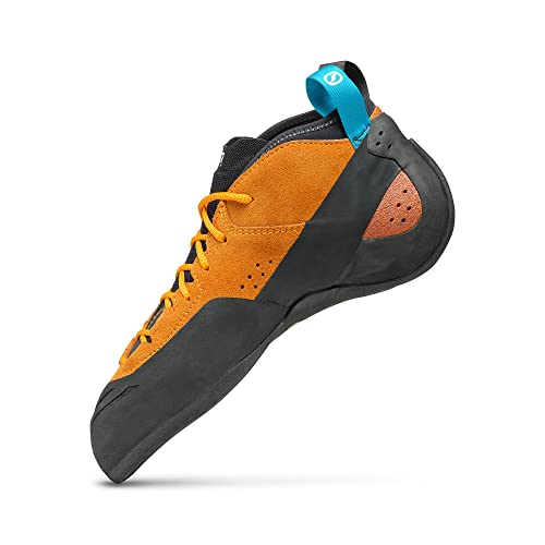 Scarpa M Generator Mid Orange - Komfortabler präziser Herren Kletterschuh, Größe EU 40 - Farbe Orange Rust von Scarpa