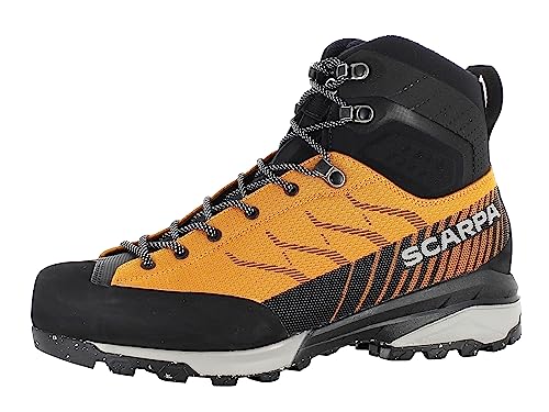 Scarpa M Mescalito TRK Planet GTX Orange-Schwarz - Gore-Tex Leichter atmungsaktiver Herren Gore-Tex Trekkingschuh, Gr von Scarpa