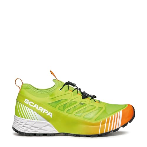Scarpa M Ribelle Run Grün - Leichter Herren High-Performance Trailrunning Schuh, Größe EU 43.5 - Farbe Neon Green - Oran Scarpa M Ribelle Run Grün - Leichter Herren High-Performance Trailrunning Schuh, Größe EU 43.5 - Farbe Neon Green - Oran von Scarpa
