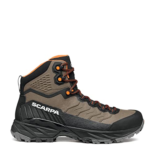 Scarpa M Rush TRK Lt GTX Orange - Gore-Tex Leichter robuster Herren Gore-Tex Wanderschuh, Größe EU 47 - Farbe Mud - B Scarpa M Rush TRK Lt GTX Orange - Gore-Tex Leichter robuster Herren Gore-Tex Wanderschuh, Größe EU 47 - Farbe Mud - B von Scarpa