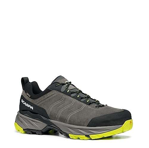 Scarpa M Rush Trail GTX Grau - Gore-Tex Stabiler komfortabler Herren Gore-Tex Wanderschuh, Größe EU 42.5 - Farbe Tita von Scarpa