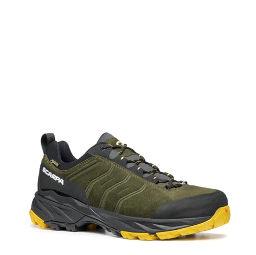 Scarpa M Rush Trail GTX Grün - Gore-Tex Stabiler komfortabler Herren Gore-Tex Wanderschuh, Größe EU 43.5 - Farbe Thym von Scarpa