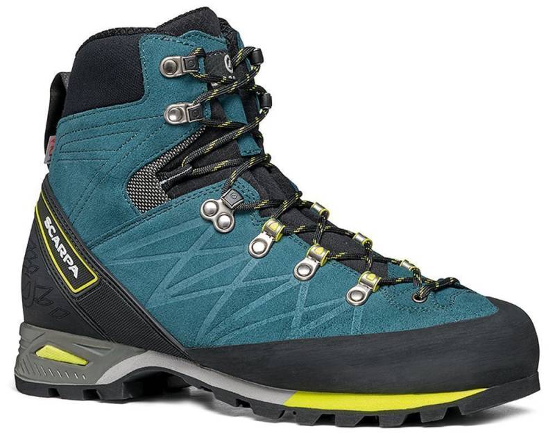 Scarpa Marmolada Pro HD Herren Wanderschuh lakeblue/lime 42 von Scarpa