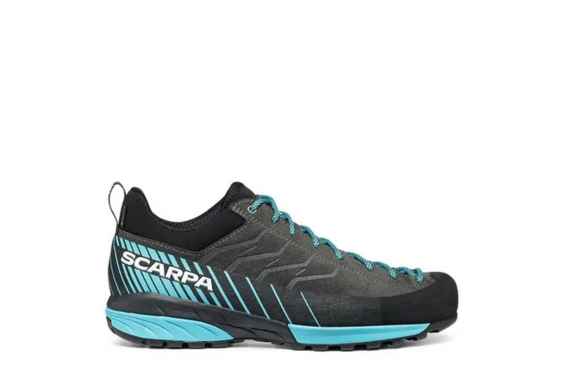 Scarpa Mescalito GTX - Herren Zustiegsschuh - Shark/Azure Wanderschuh von Scarpa