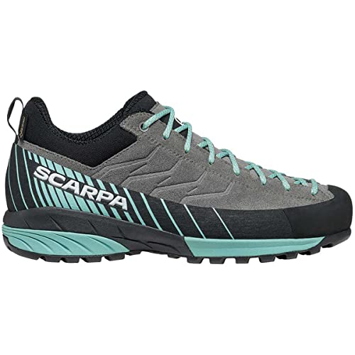 Scarpa Mescalito GTX Women midgray/Aqua 39.5 EU von Scarpa