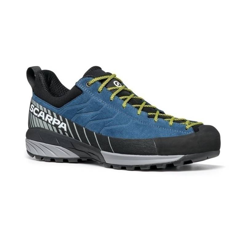 Scarpa Mescalito Herren Zustiegsschuh blau/grau Wanderschuh von Scarpa