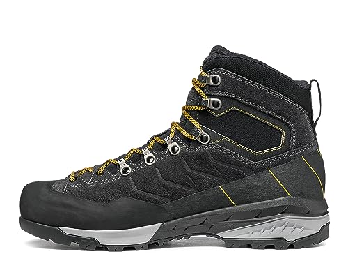 Scarpa Mescalito TRK GTX, 44.0/44 EU, dark anthracite/mustard von Scarpa