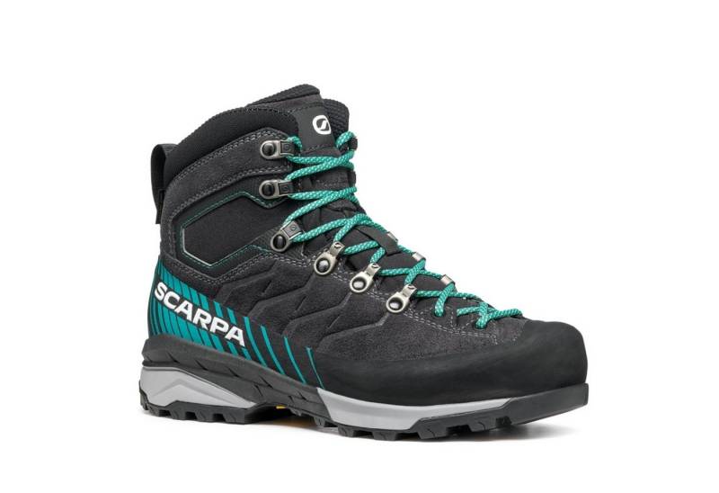 Scarpa Mescalito TRK GTX Wmn Damen Wanderschuh anthrazit/türkis Trekkingschuh von Scarpa