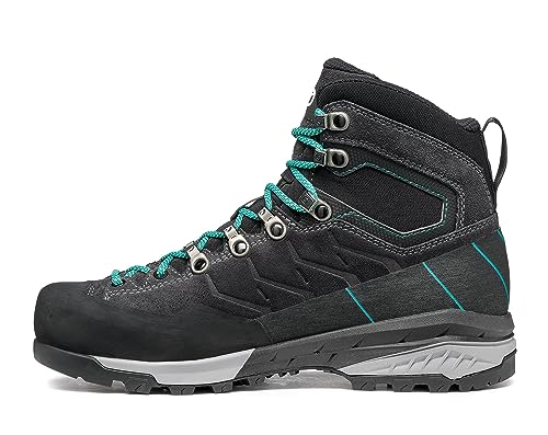 Scarpa Mescalito TRK GTX Women, 40.5/40.5 EU, Dark Anthracite/Tropical Green von Scarpa