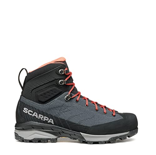 Scarpa Mescalito TRK Planet GTX WMN Bergschuhe Gray/Coral EU 42 von Scarpa