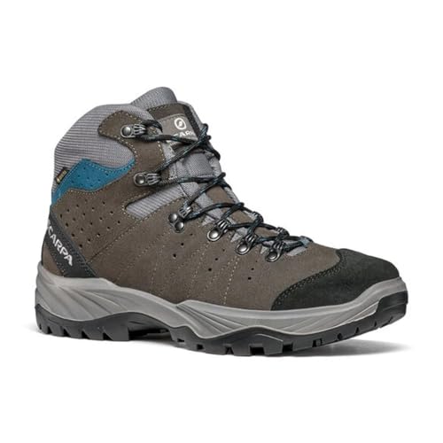 Scarpa Herren Mistral GTX Trekking-& Wanderstiefel, Smoke-Lake Blue Gore-tex Energy II, 42 EU von Scarpa