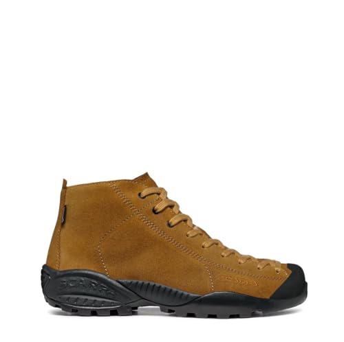 Scarpa Mojito Mid GTX Braun - Gore-Tex Wasserdichter halbhoher Lifestyleschuh, Größe EU 41.5 - Farbe Ocra Scarpa Mojito Mid GTX Braun - Gore-Tex Wasserdichter halbhoher Lifestyleschuh, Größe EU 41.5 - Farbe Ocra von Scarpa