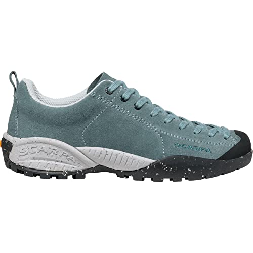Scarpa Mojito Planet Suede Blau - Atmungsaktiver nachhaltiger Freizeitschuh, Größe EU 37 - Farbe Conifer von Scarpa