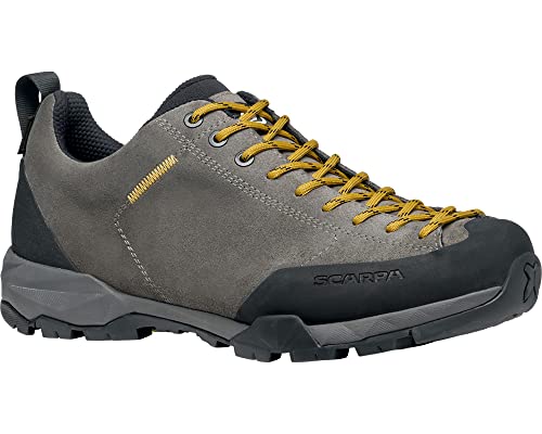 Scarpa Mojito Trail Wide GTX, 48.0/48 EU, Titanium/Mustard von Scarpa