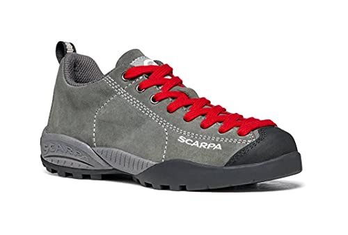 Scarpa Mojito Trailrunning-Schuhe für Kinder, Gray-RED Spyder Kid II, 38 EU von Scarpa