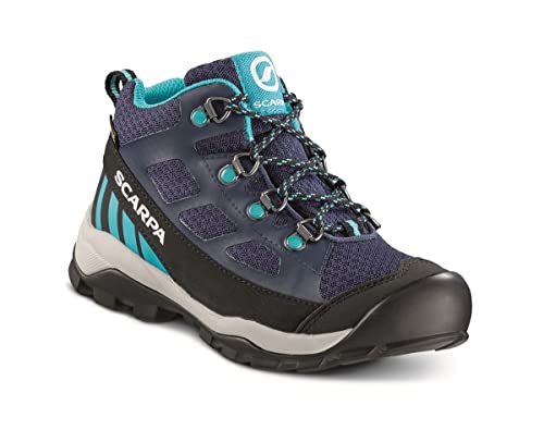 Scarpa Neutron MID Kid GTX Trailrunning-Schuhe für Kinder, Blue-Turquoise Gore-tex, 33 EU Scarpa Neutron MID Kid GTX Trailrunning-Schuhe für Kinder, Blue-Turquoise Gore-tex, 33 EU von Scarpa