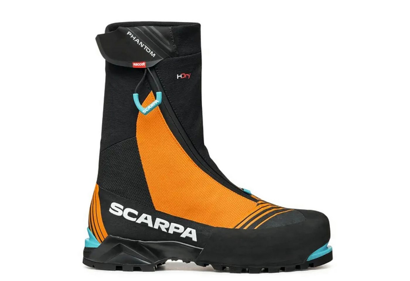 Scarpa Phantom Tech HD - Herren Bergschuh - Black/Bright Orange Wanderschuh von Scarpa