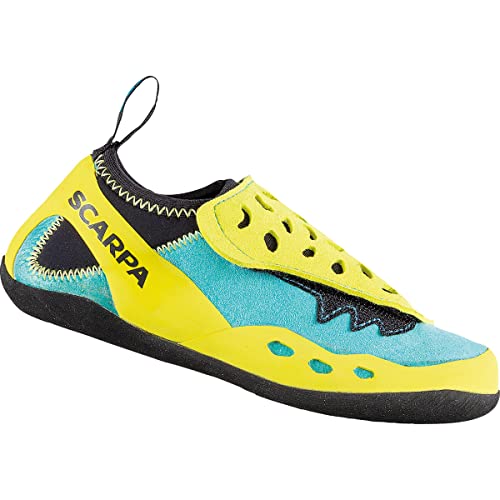 Scarpa PIKI J Kletterschuhe, Maldive-Yellow FBM, 31 EU von Scarpa
