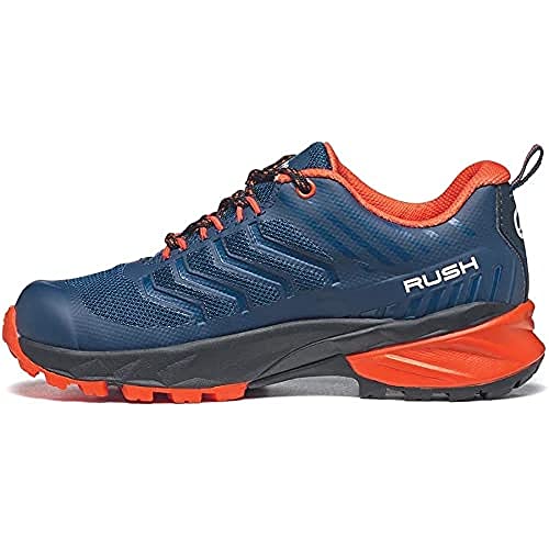 Scarpa Rush GTX Trailrunning-Schuhe für Kinder, Blue-Fiesta Gore-tex Free-Dome Kid, 36 EU von Scarpa