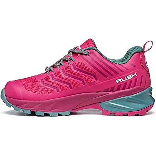 Scarpa Rush GTX Trailrunning-Schuhe für Kinder, Fuxia-Lagoon Gore-tex Free-Dome Kid, 29 EU von Scarpa