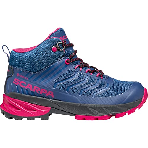 Scarpa Rush Mid Kid GTX Blue/Fuxia 32 EU von Scarpa