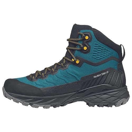 Scarpa Rush Trek Lite GTX, 42.5/42.5 EU, Petrol/Mustard von Scarpa