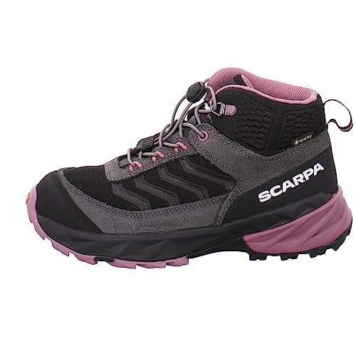 Scarpa Schuhe Rush Mid S Kid GTX Größe 35 dark gray/lilac von Scarpa