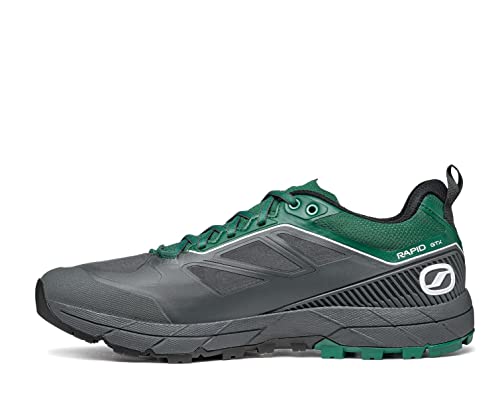 Scarpa Unisex Rapid GTX Arsa Agility Hikingschuhe, Anthracite Alpine Green, 44 EU von Scarpa