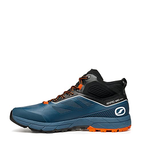 Scarpa Unisex Rapid Mid GTX Arsm Agility Hikingschuhe, Cosmic Blue Orange, 45 EU von Scarpa