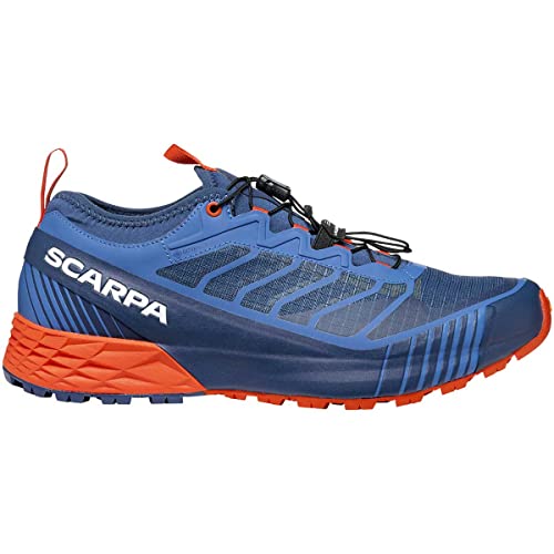 Scarpa Unisex Ribelle Run GTX Presa Traillaufschuhe, Blue Spicy Orange, 44.5 EU Scarpa Unisex Ribelle Run GTX Presa Traillaufschuhe, Blue Spicy Orange, 44.5 EU von Scarpa