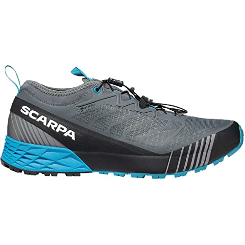 Scarpa Unisex Ribelle Run GTX Presa Trailrunning-Schuhe, Anthrazit Lake Blue, 46.5 EU von Scarpa