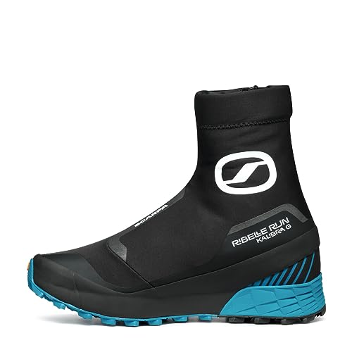 Scarpa Unisex Ribelle Run Kalibra Speed Force Traillaufschuhe, Schwarz/Blau, 42 EU von Scarpa