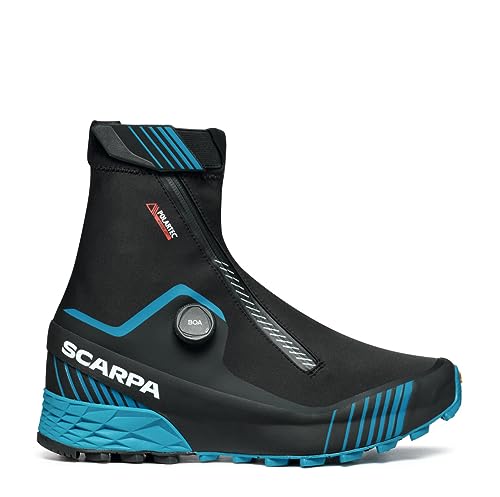 Scarpa Unisex Ribelle Run Kalibra Speed Force Traillaufschuhe, Schwarz/Blau, 44.5 EU von Scarpa