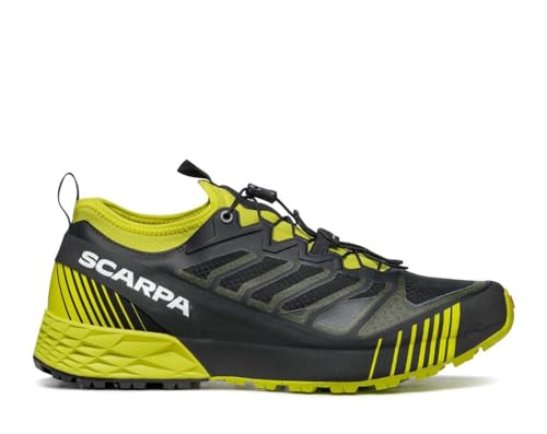 Scarpa Unisex Ribelle Run Speed Force Traillaufschuhe, schwarz Limette, 44.5 EU von Scarpa