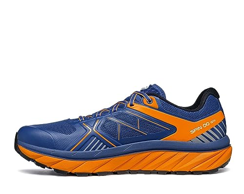 Scarpa Unisex Spin Infinity GTX Velox Crospin Traillaufschuhe, True Blue Orange, 43 EU von Scarpa