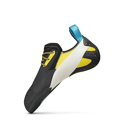 Scarpa Veloce Lace, 39.0/39 EU, black-yellow von Scarpa