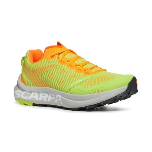Scarpa W Spin Planet Gelb - Leistungsstarker dämpfender Damen Trailrunning Schuh, Größe EU 41 - Farbe Sunny Green - Oran von Scarpa