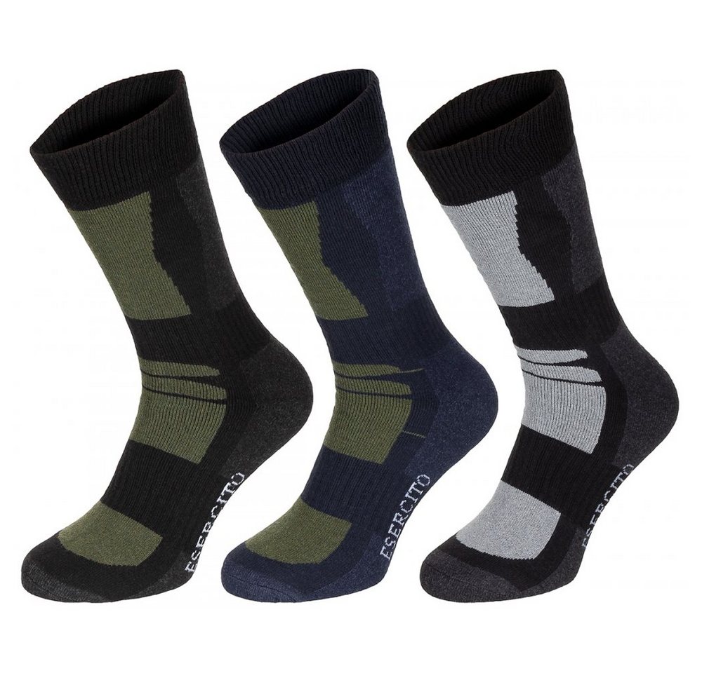 Scarpa Wandersocken Esercito Socken 3er Pack von SCARPA, halblang und bequem. (3-Paar) von Scarpa