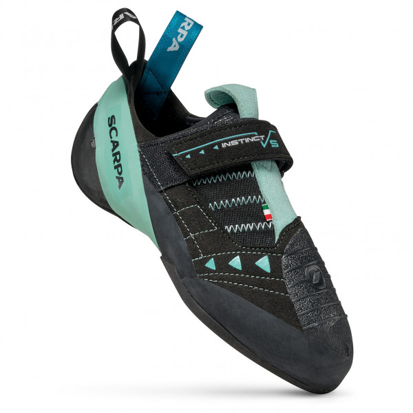 Scarpa - Women's Instinct VS - Kletterschuhe Gr 35;35,5;36;36,5;37;37,5;38;38,5;39;39,5;40;40,5;41;41,5;42 schwarz/türkis von Scarpa