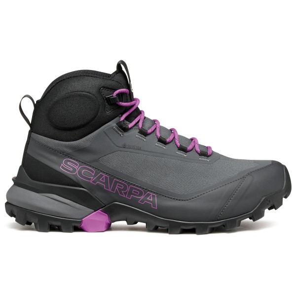 Scarpa - Women's Ribelle Cross 2 Mid GTX - Wanderschuhe Gr 38,5 grau/schwarz von Scarpa