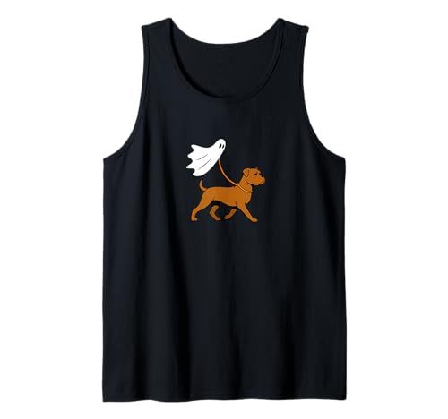 Flying Ghost Gehstock Corso – Hund Mama Papa Haustier Tank Top von Scary Halloween Spooky Apparel for Men Women by RJ