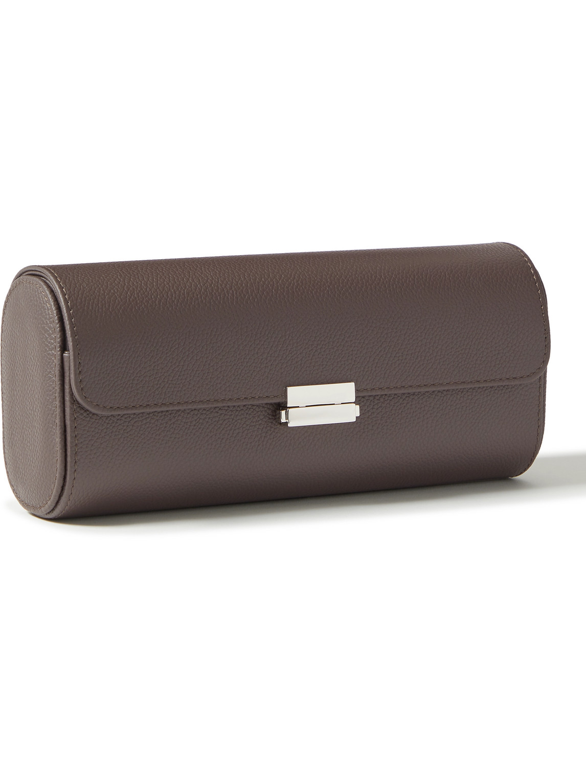 Scatola del Tempo - Full-Grain Leather Watch Roll - Men - Brown von Scatola del Tempo