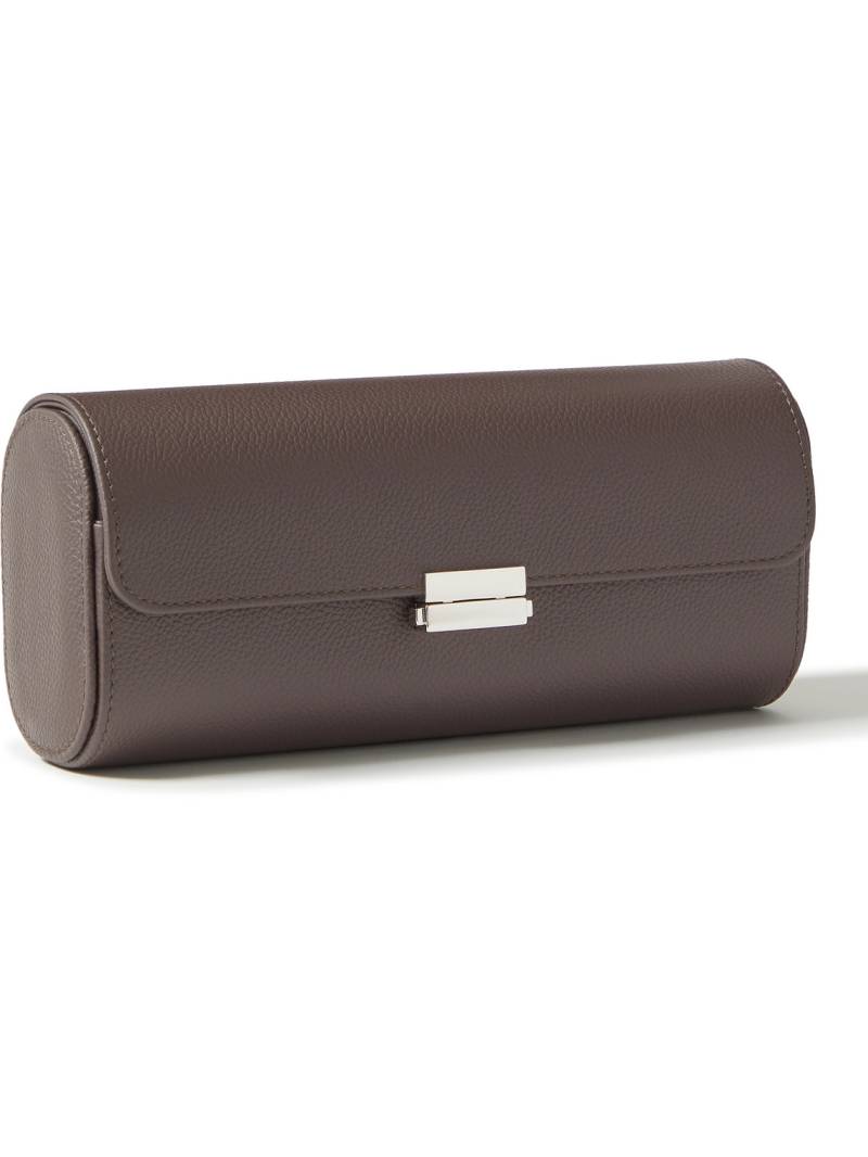 Scatola del Tempo - Full-Grain Leather Watch Roll - Men - Brown von Scatola del Tempo