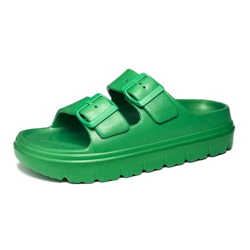 Plattform Sandalen Damen mit Arch Support, Sommer-Strandsandalen mit einstellbarer Schnallen, Bequeme Leichte Ultra Kissen EVA Sandalen von Scecocrs