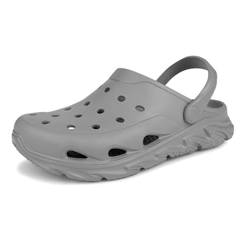 Scecocrs Gartenclogs Herren Gartenschuhe Damen - Sommer Hausschuhe für Strand Pool Garten Leichte Wasserschuhe Gummischuhe von Scecocrs