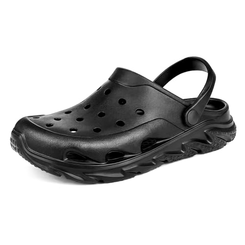 Scecocrs Gartenclogs Herren Gartenschuhe Damen - Sommer Hausschuhe für Strand Pool Garten Leichte Wasserschuhe Gummischuhe von Scecocrs