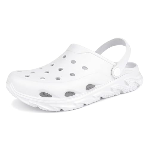 Scecocrs Gartenclogs Herren Gartenschuhe Damen - Sommer Hausschuhe für Strand Pool Garten Leichte Wasserschuhe Gummischuhe von Scecocrs