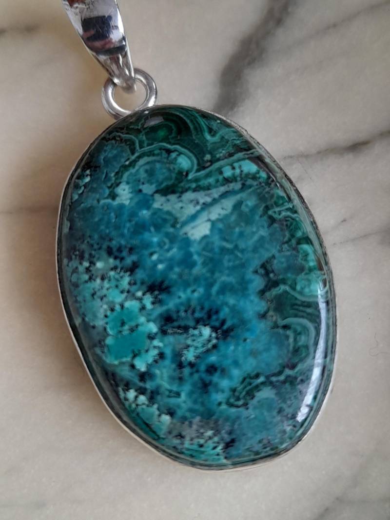 Anhänger 925 Er Sterling Silber Türkis von Schabanag