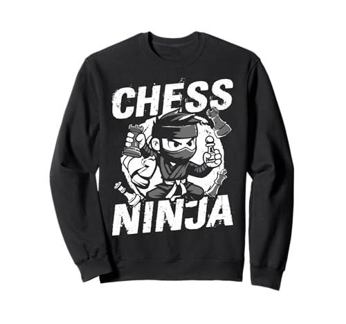 Chess Ninja Schach, Ninja, Kinder Sweatshirt von Schach, Ninja, Kinder Design