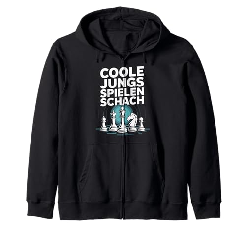 Coole Jungs Spielen Schach Lustiges Retro Kapuzenjacke Coole Jungs Spielen Schach Lustiges Retro Kapuzenjacke von Schachspieler Retro Coole Jungs Design